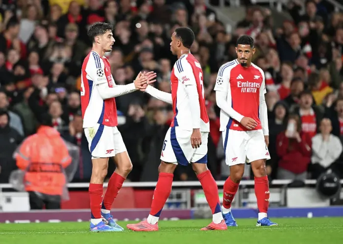 Framed Print : Arsenal FC v Paris Saint-Germain - UEFA Champions League 2024 / 25 League Phase MD2 Framed Print : Arsenal FC v Paris Saint-Germain - UEFA Champions League 2024 / 25 League Phase MD2