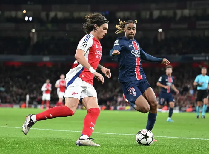 Framed Print : Arsenal FC v Paris Saint-Germain - UEFA Champions League 2024 / 25 League Phase MD2 Framed Print : Arsenal FC v Paris Saint-Germain - UEFA Champions League 2024 / 25 League Phase MD2