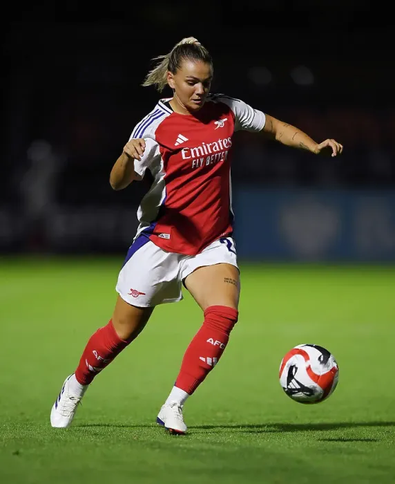 Framed Print : Arsenal FC v Rangers FC: UEFA Women's Champions League First Round Mini-Tournament