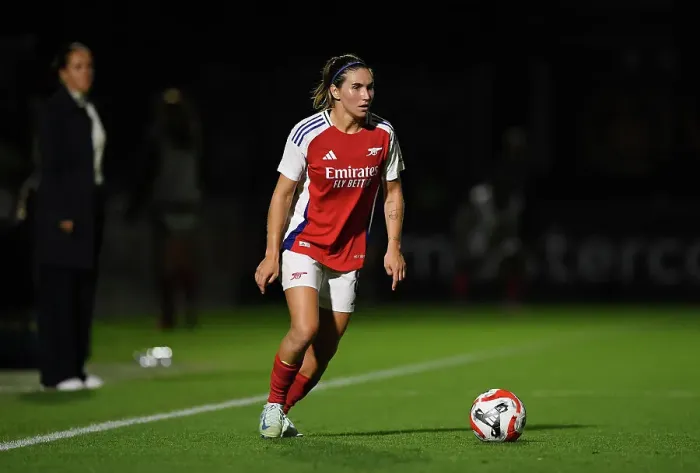 Framed Print : Arsenal FC v Rangers FC: UEFA Women's Champions League First Round Mini-Tournament