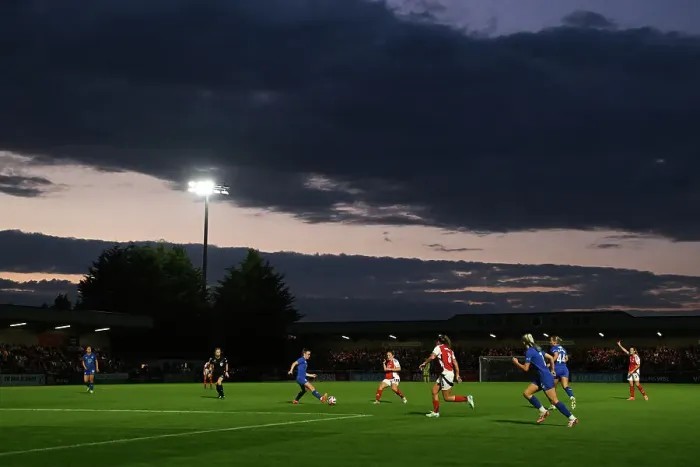 Framed Print : Arsenal FC v Rangers FC: UEFA Women's Champions League First Round Mini-Tournament Framed Print : Arsenal FC v Rangers FC: UEFA Women's Champions League First Round Mini-Tournament