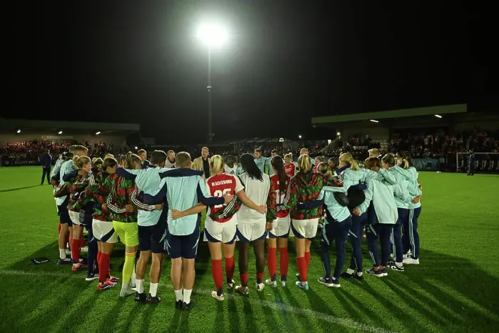 Framed Print : Arsenal FC v Rangers FC: UEFA Women's Champions League First Round Mini-Tournament Framed Print : Arsenal FC v Rangers FC: UEFA Women's Champions League First Round Mini-Tournament