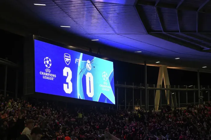 Framed Print : Arsenal FC v Real Madrid C.F. - UEFA Champions League 2024 / 25 Quarter Final First Leg Framed Print : Arsenal FC v Real Madrid C.F. - UEFA Champions League 2024 / 25 Quarter Final First Leg