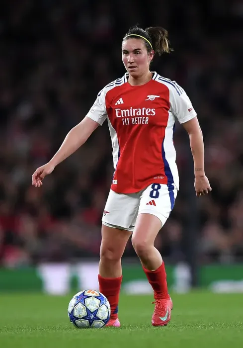 Framed Print : Arsenal FC v Real Madrid CF - UEFA Women's Champions League Quarter Finals Second Leg Arsenal FC v Real Madrid CF - UEFA Women's Champions League Quarter Finals Second Leg