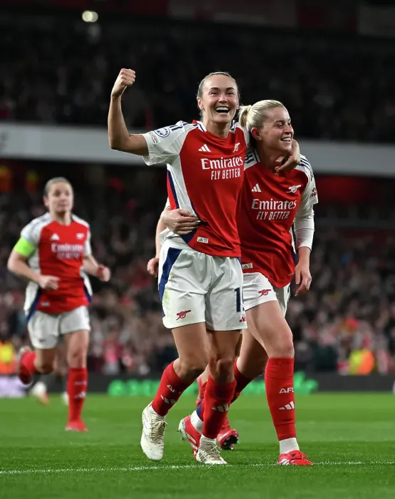Framed Print : Arsenal FC v Real Madrid CF - UEFA Women's Champions League Quarter Finals Second Leg Arsenal FC v Real Madrid CF - UEFA Women's Champions League Quarter Finals Second Leg