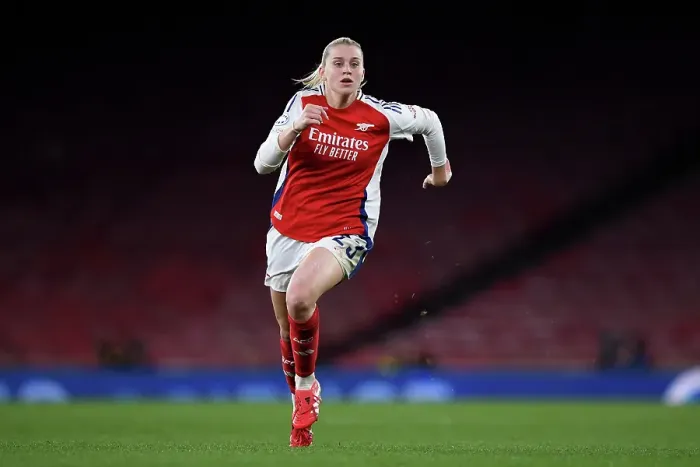 Framed Print : Arsenal FC v Real Madrid CF - UEFA Women's Champions League Quarter Finals Second Leg Arsenal FC v Real Madrid CF - UEFA Women's Champions League Quarter Finals Second Leg