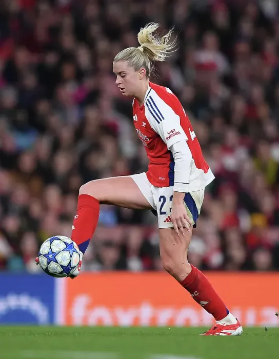 Framed Print : Arsenal FC v Real Madrid CF - UEFA Women's Champions League Quarter Finals Second Leg Arsenal FC v Real Madrid CF - UEFA Women's Champions League Quarter Finals Second Leg