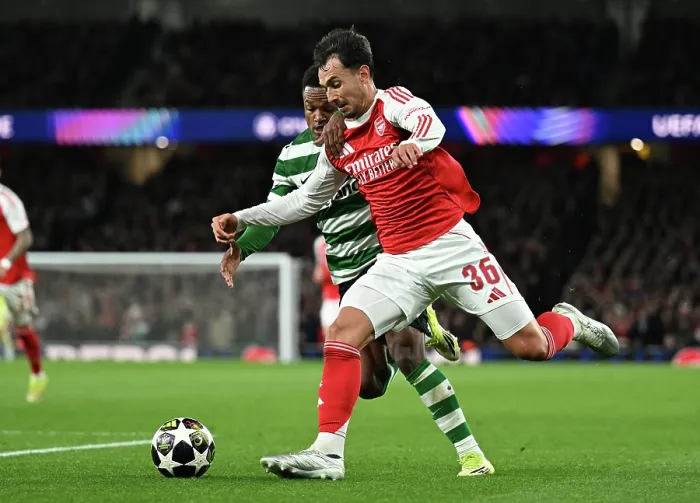Framed Print : Arsenal FC v Sporting Clube de Portugal - UEFA Champions League 2025 / 26 Quarter-Final Second Leg Framed Print : Arsenal FC v Sporting Clube de Portugal - UEFA Champions League 2025 / 26 Quarter-Final Second Leg