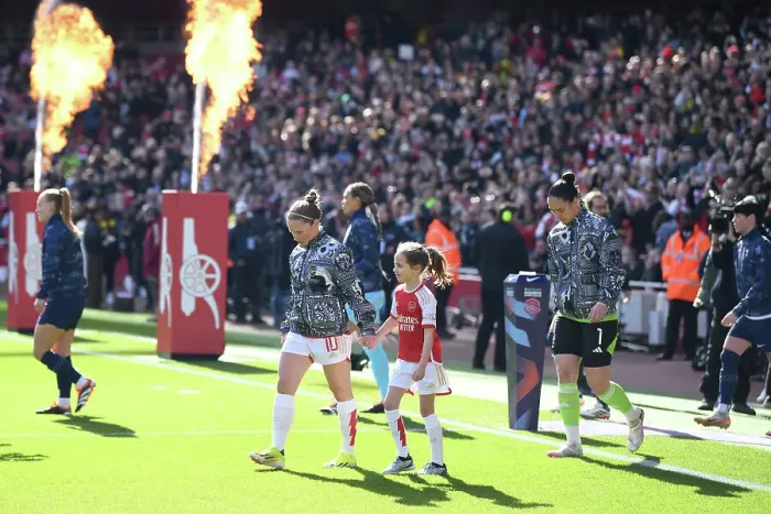 Framed Print : Arsenal FC v Tottenham Hotspur - Barclays Women´s Super League Arsenal FC v Tottenham Hotspur - Barclays Women´s Super League