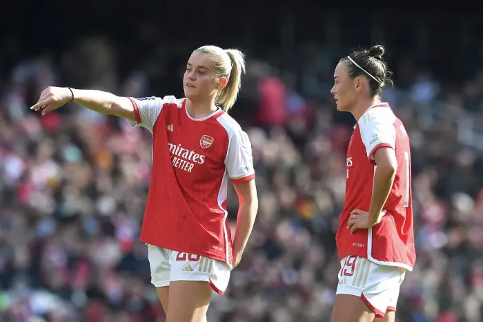 Framed Print : Arsenal FC v Tottenham Hotspur - Barclays Women´s Super League Arsenal FC v Tottenham Hotspur - Barclays Women´s Super League