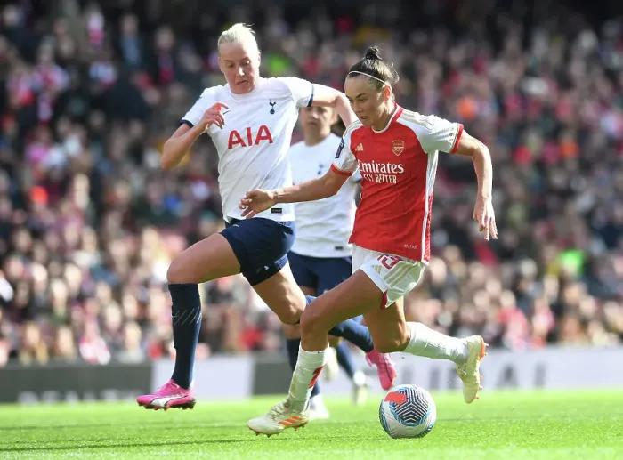 Framed Print : Arsenal FC v Tottenham Hotspur - Barclays Women´s Super League Arsenal FC v Tottenham Hotspur - Barclays Women´s Super League