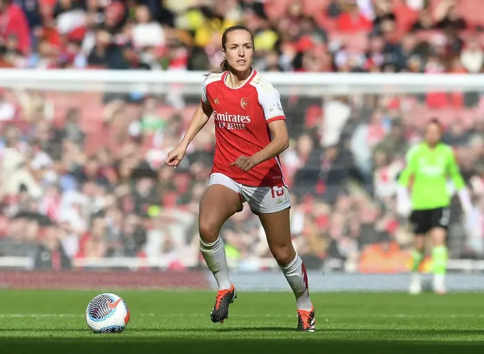 Framed Print : Arsenal FC v Tottenham Hotspur - Barclays Women´s Super League Arsenal FC v Tottenham Hotspur - Barclays Women´s Super League