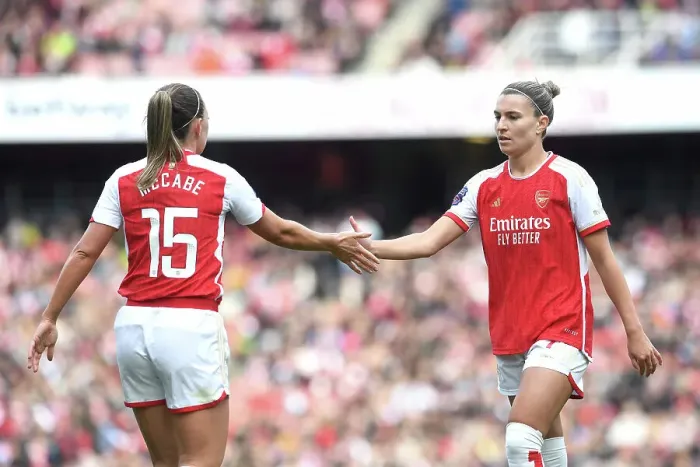 Framed Print : Arsenal FC v Tottenham Hotspur - Barclays Women´s Super League Arsenal FC v Tottenham Hotspur - Barclays Women´s Super League