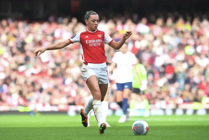 Framed Print : Arsenal FC v Tottenham Hotspur - Barclays Women´s Super League Arsenal FC v Tottenham Hotspur - Barclays Women´s Super League