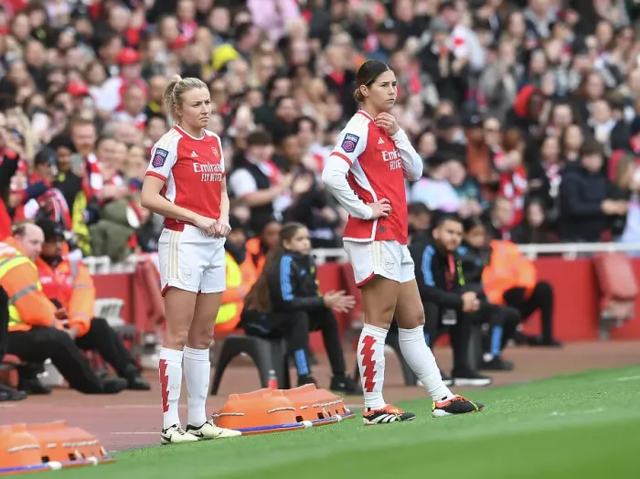 Framed Print : Arsenal FC v Tottenham Hotspur - Barclays Women´s Super League Arsenal FC v Tottenham Hotspur - Barclays Women´s Super League