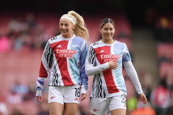 Framed Print : Arsenal FC v Tottenham Hotspur FC - Barclays Women's Super League Arsenal FC v Tottenham Hotspur FC - Barclays Women's Super League