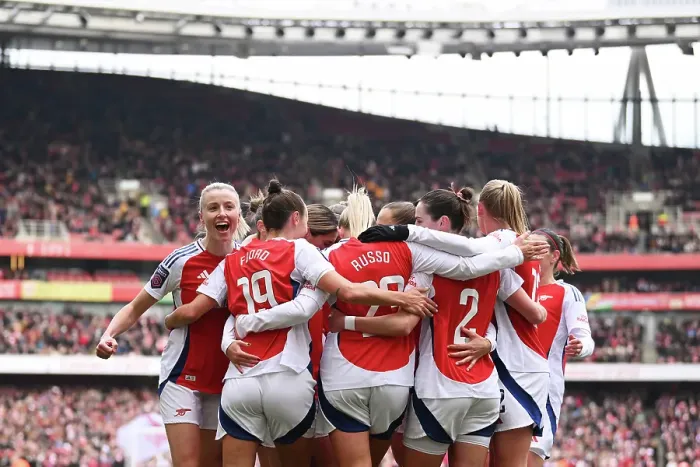 Framed Print : Arsenal FC v Tottenham Hotspur FC - Barclays Women's Super League Arsenal FC v Tottenham Hotspur FC - Barclays Women's Super League