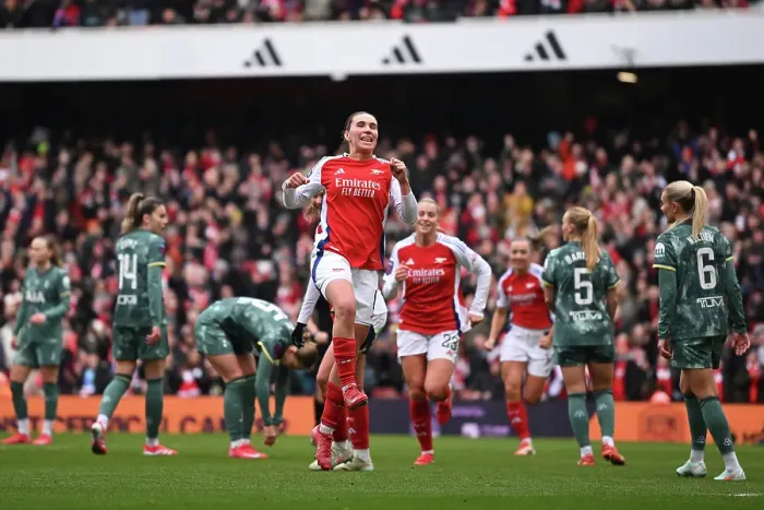 Framed Print : Arsenal FC v Tottenham Hotspur FC - Barclays Women's Super League Arsenal FC v Tottenham Hotspur FC - Barclays Women's Super League