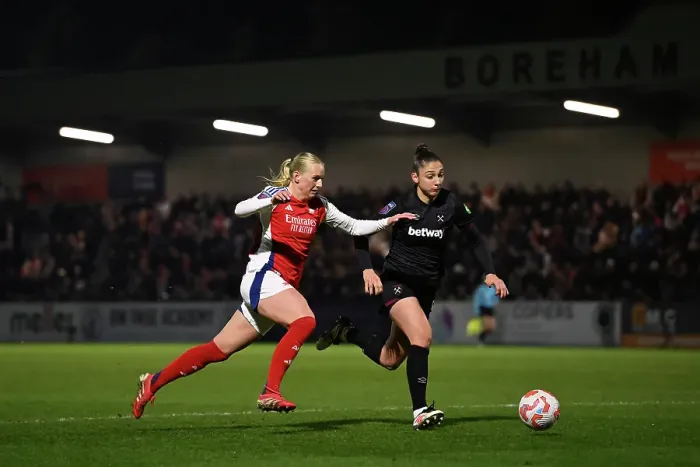 Framed Print : Arsenal FC v West Ham United FC - Barclays Women's Super League Arsenal FC v West Ham United FC - Barclays Women's Super League Framed Print : Arsenal FC v West Ham United FC - Barclays Women's Super League Arsenal FC v West Ham United FC - Barclays Women's Super League