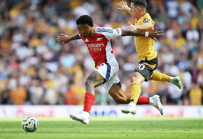 Framed Print : Arsenal FC v Wolverhampton Wanderers FC - Premier League Framed Print : Arsenal FC v Wolverhampton Wanderers FC - Premier League
