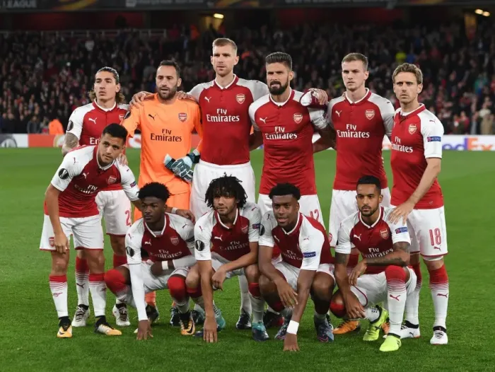 Framed Print : Arsenal FC vs. 1. FC Koeln: The United Front of the Gunners (UEFA Europa League, 2017)