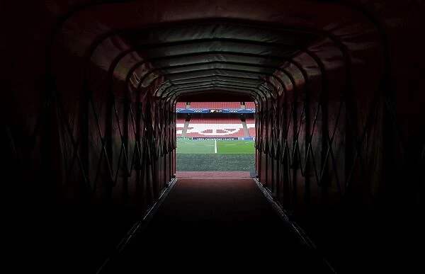 Arsenal FC vs Besiktas JK: Players Tunnel, Emirates Stadium - UEFA Champions League Qualifiers 2014