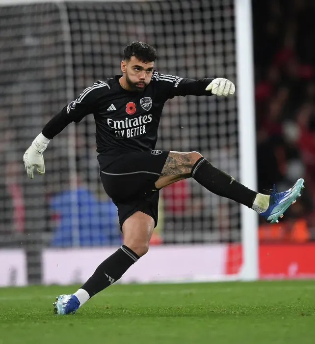 Framed Print : Arsenal FC vs Burnley FC: David Raya in Action at the Emirates Stadium (2023-24 Premier League) Framed Print : Arsenal FC vs Burnley FC: David Raya in Action at the Emirates Stadium (2023-24 Premier League)
