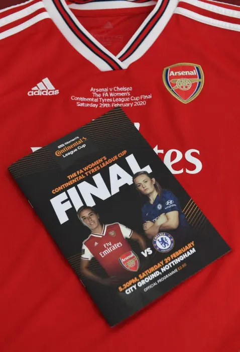 Framed Print : Arsenal FC vs. Chelsea Women: FA Womens Continental League Cup Final Framed Print : Arsenal FC vs. Chelsea Women: FA Womens Continental League Cup Final