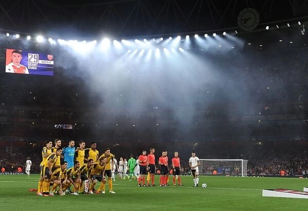 Arsenal FC vs. FC Basel: Pre-Match Lineup - Arsenal Group, 2016-17 UEFA Champions League, Emirates Stadium, London