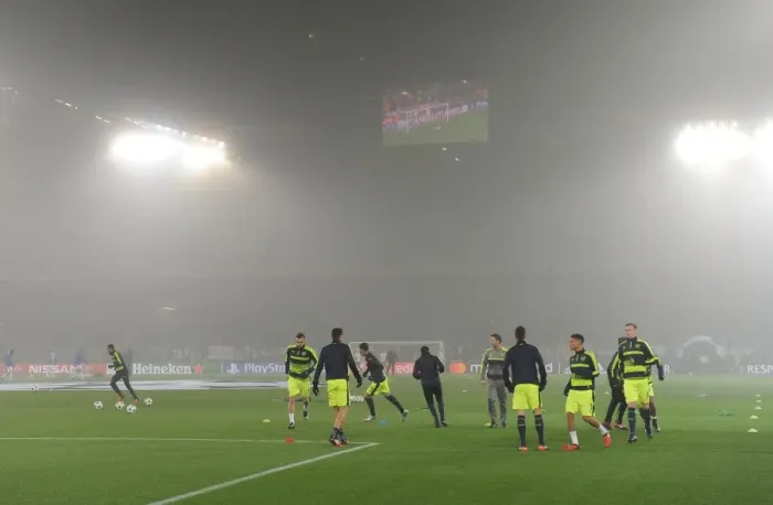 Framed Print : Arsenal FC vs FC Basel: UEFA Champions League Showdown in Basel (December 2016)