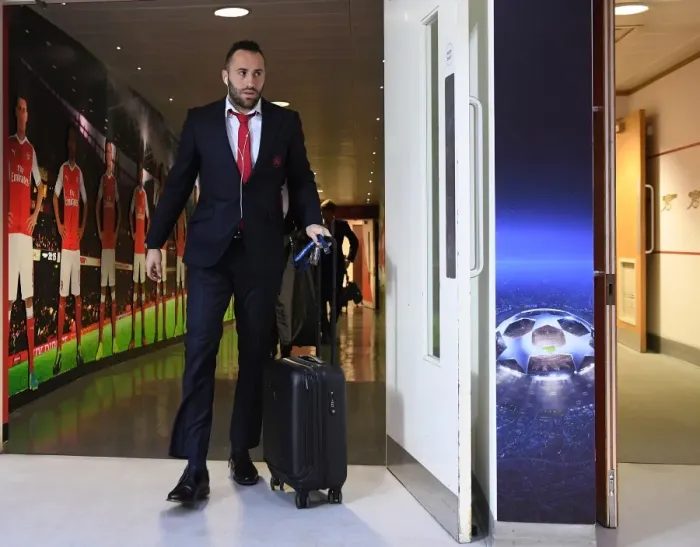 Framed Print : Arsenal FC vs. FC Bayern Munich: Arrival of David Ospina (Champions League 2017) Framed Print : Arsenal FC vs. FC Bayern Munich: Arrival of David Ospina (Champions League 2017)