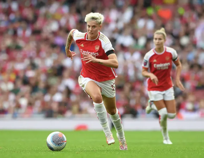 Framed Print : Arsenal FC vs Liverpool FC: Barclays Women's Super League Showdown at Emirates Stadium (2023-24)