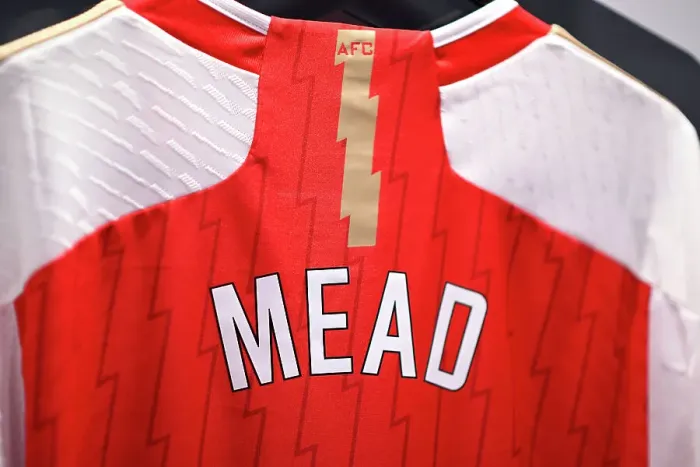 Framed Print : Arsenal FC vs Manchester City: Beth Mead's Arsenal Dressing Room - Barclays Women's Super League 2023-24 Framed Print : Arsenal FC vs Manchester City: Beth Mead's Arsenal Dressing Room - Barclays Women's Super League 2023-24