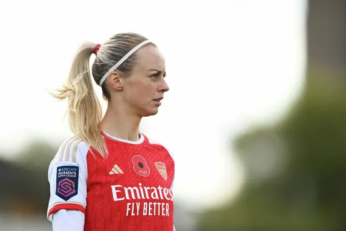 Framed Print : Arsenal FC vs Manchester City: A Showdown in the Barclays Women's Super League (2023-24)