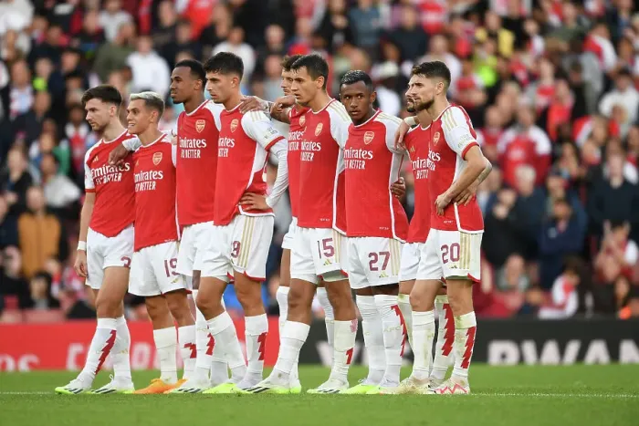 Framed Print : Arsenal FC vs AS Monaco: Emirates Cup Showdown - The Battle for Pre-Season Supremacy (2023)