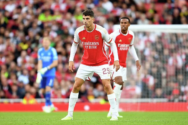 Arsenal FC vs AS Monaco: Kai Havertz's First Look at Emirates Cup 2023-24