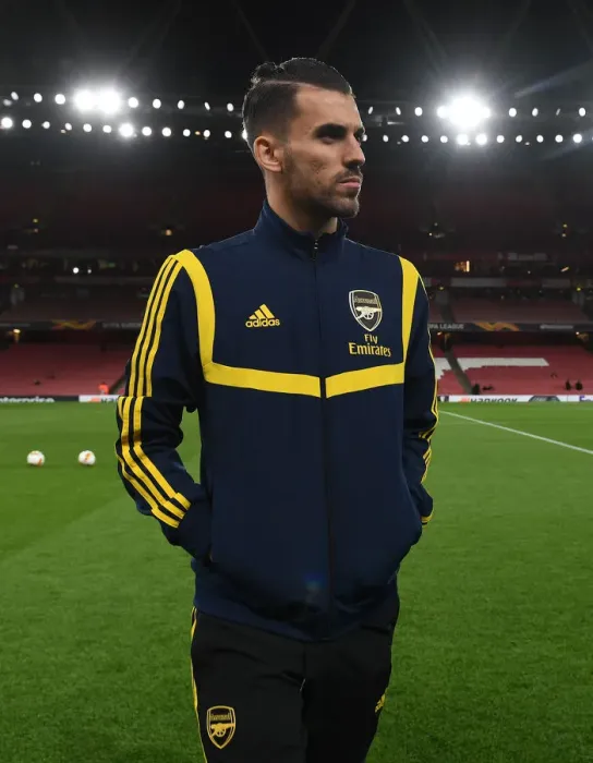 Framed Print : Arsenal FC vs Olympiacos FC: Dani Ceballos Pre-Match - UEFA Europa League Round of 32 (Arsenal 2019-20)