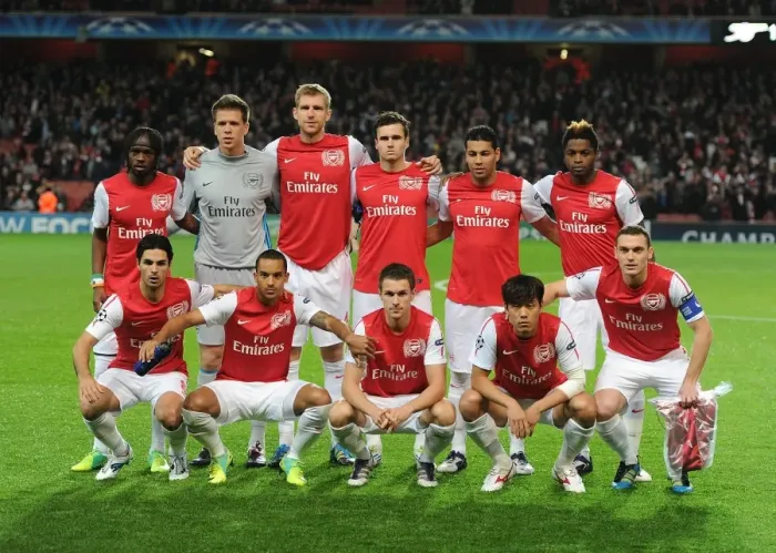Framed Print : Arsenal FC vs. Olympique de Marseille: The 2011-12 Champions League Showdown