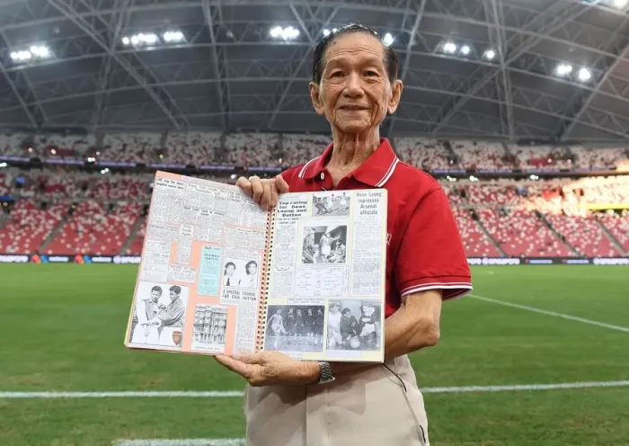 Framed Print : Arsenal FC vs Paris Saint-Germain at National Stadium: A Nod to Arsenal's Past with Chia Boon Leong's Return Framed Print : Arsenal FC vs Paris Saint-Germain at National Stadium: A Nod to Arsenal's Past with Chia Boon Leong's Return