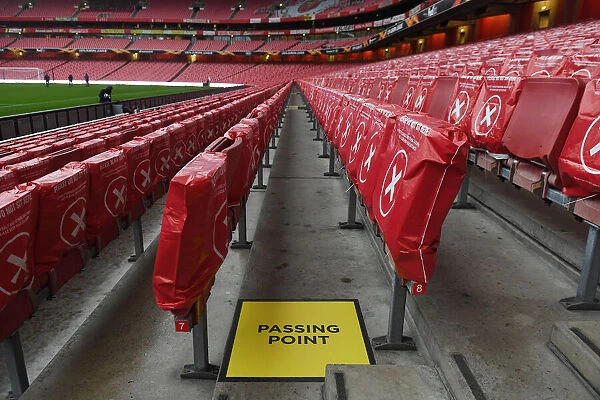 Arsenal FC vs Rapid Wien: Emirates Stadium under Strict COVID-19 Restrictions, UEFA Europa League, December 2020