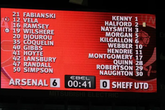 Framed Print : Arsenal FC vs Sheffield United: Carling Cup Clash 2008-09