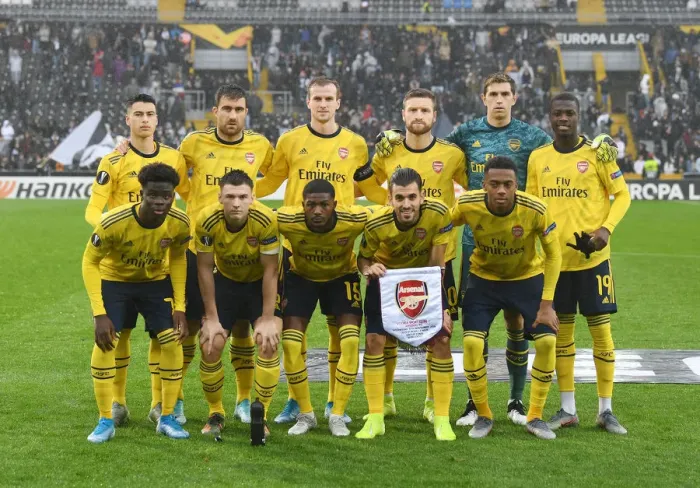 Framed Print : Arsenal FC vs. Vitoria Guimaraes: UEFA Europa League Clash in Portugal, November 2019 Framed Print : Arsenal FC vs. Vitoria Guimaraes: UEFA Europa League Clash in Portugal, November 2019