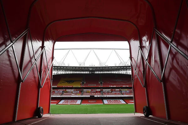 Arsenal FC vs. Watford FC: Tunnel View, Emirates Stadium - Premier League 2019-2020