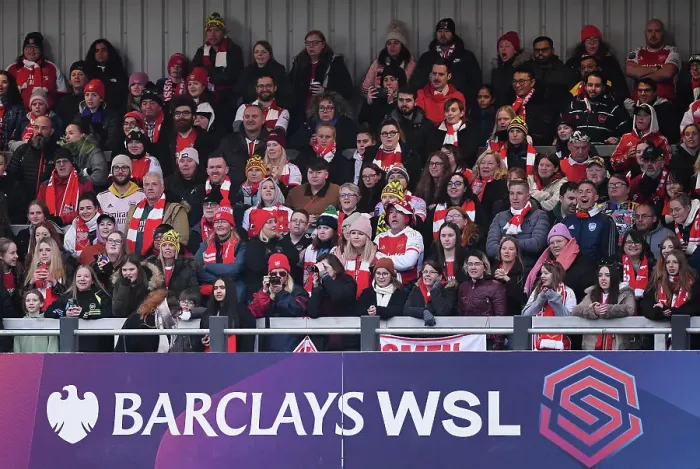 Framed Print : Arsenal FC vs. West Ham United: A Showdown in the Barclays Women's Super League at Meadow Park