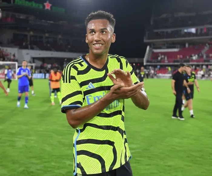 Framed Print : Arsenal FC's Auston Trusty Leads Victory Celebration at 2023 MLS All-Star Game Framed Print : Arsenal FC's Auston Trusty Leads Victory Celebration at 2023 MLS All-Star Game