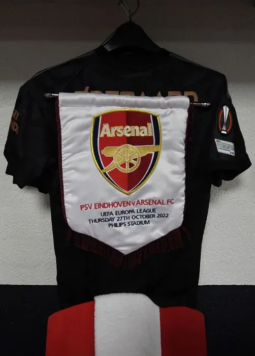 Framed Print : Arsenal FC's Europa League Showdown: Preparing for PSV Eindhoven at Phillips Stadium