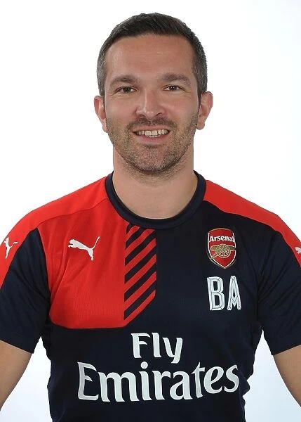 Arsenal First Team 2015-16: Ben Ashworth at Emirates Stadium