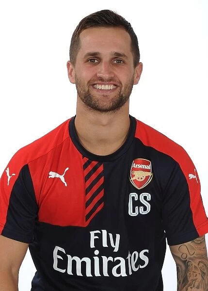 Arsenal First Team 2015-16: Chris Senior at Emirates Stadium