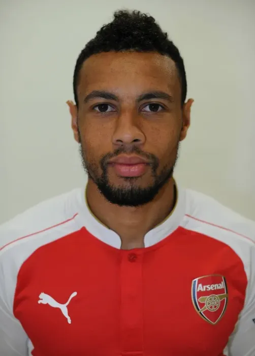 Framed Print : Arsenal First Team 2015-16: Francis Coquelin