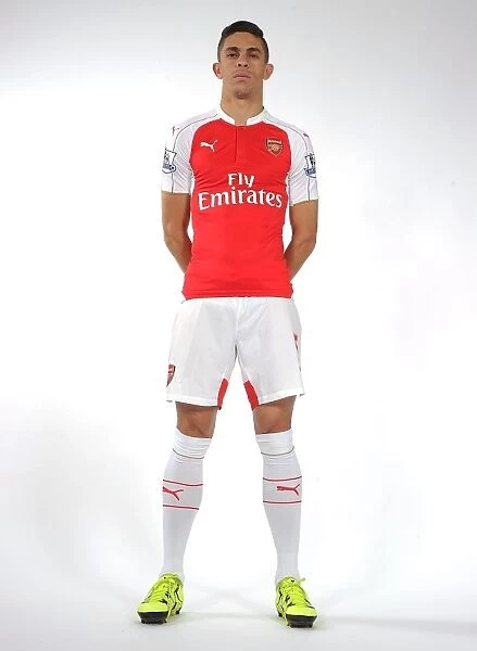 Arsenal First Team 2015-16: Gabriel at Emirates Stadium
